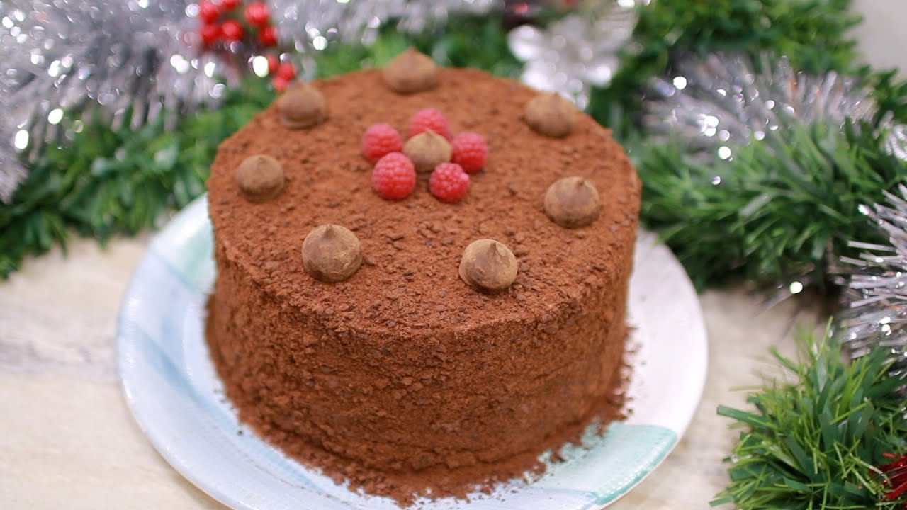 Трюфельный МЕДОВИК с МАЛИНОЙ с насыщенным шоколадным вкусом - ну, оОчень вкусный.